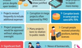 白皮书机构发现,印度政府资助腐败关系,以吸走项目资金