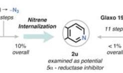 简单地将芳香碳交换为氮的骨骼编辑将有助于药物的发现