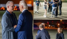 拜登欢迎美国人在与俄罗斯交换囚犯后回国