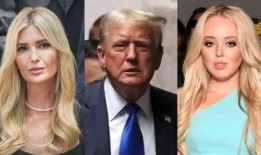 伊万卡、蒂芙尼祝爸爸“生日快乐”