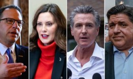 纽森和其他主要民主党州长对拜登退出做出反应