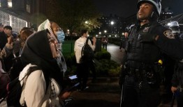 随着哥伦比亚大学抗议活动的持续，主要的毕业典礼被取消