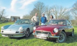 老爷车爱好者庆祝1066俱乐部成立30周年